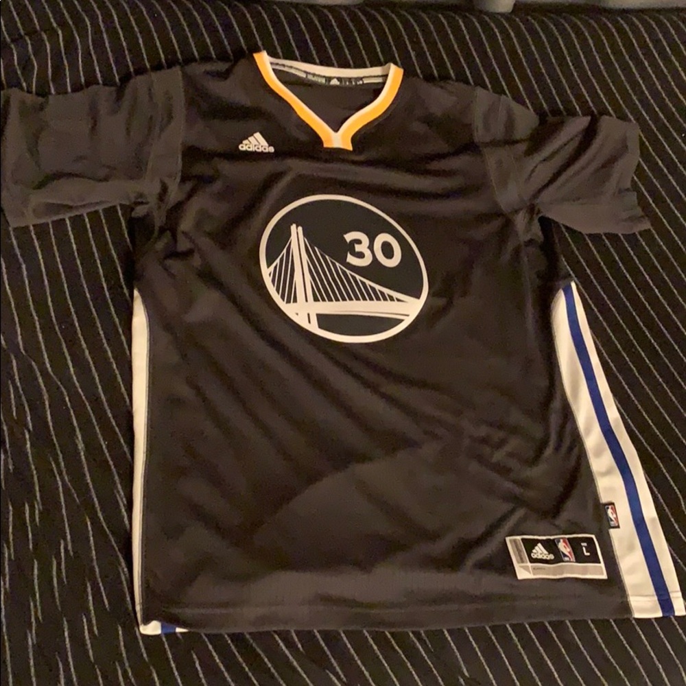 Curry Adidas Jersey Large - Picture 1 of 5